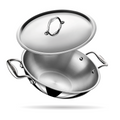 Engrave - Steel Kadhai - Triply Artisan Series