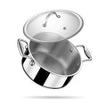 Engrave - Steel Sauce Pot / Casserole - Triply Artisan Series