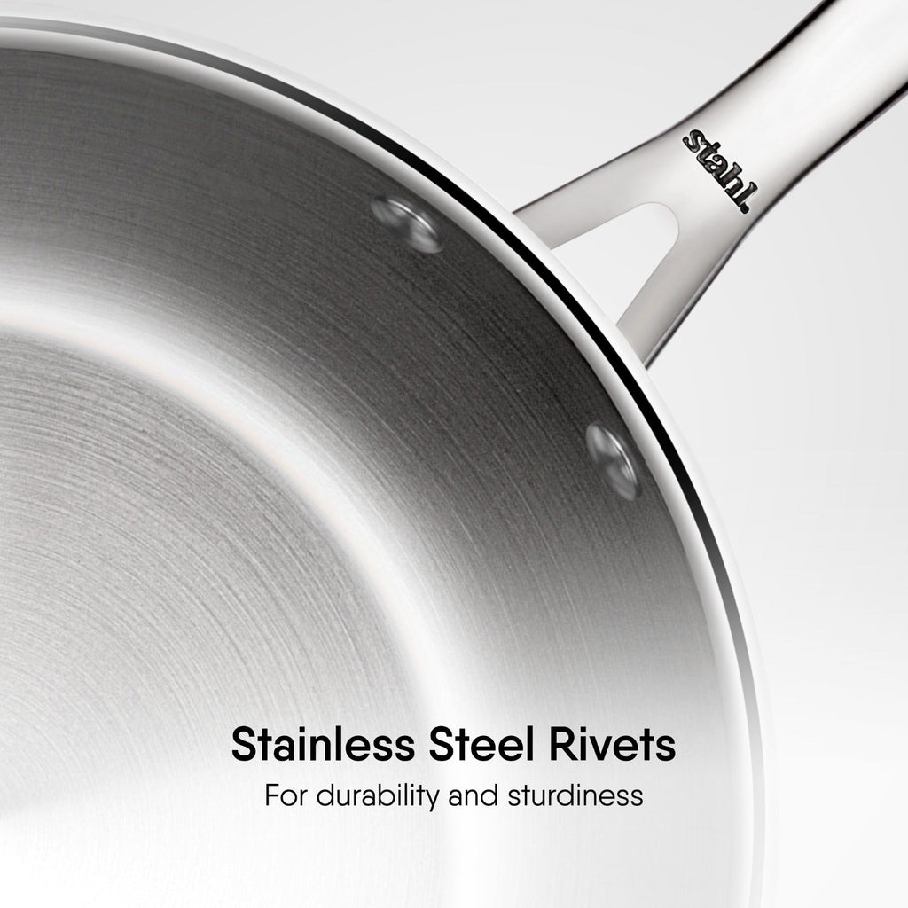 Engrave - Steel Frypan - Triply Artisan Series