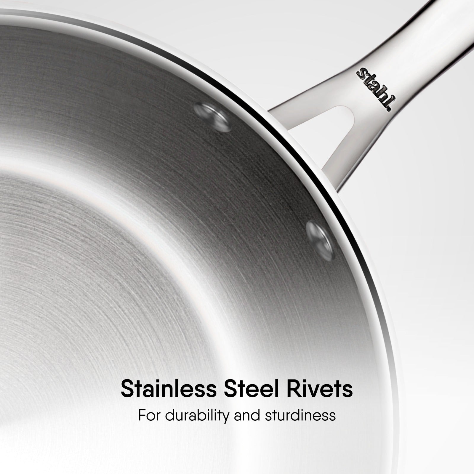 Engrave - Steel Frypan - Triply Artisan Series