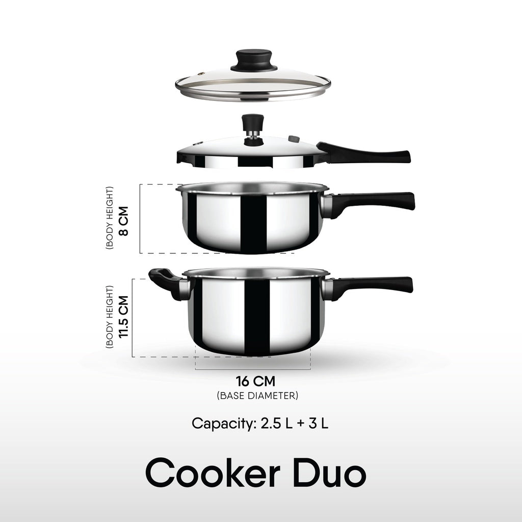 Engrave - Xpress Cooker Duo  (2.5L & 3L TALL)