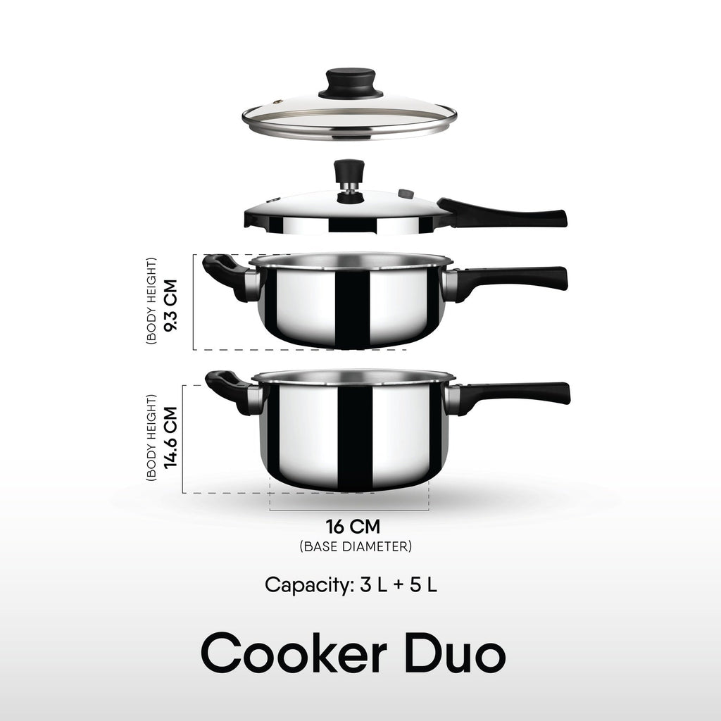 Engrave - Cooker Duo (3L & 5L)