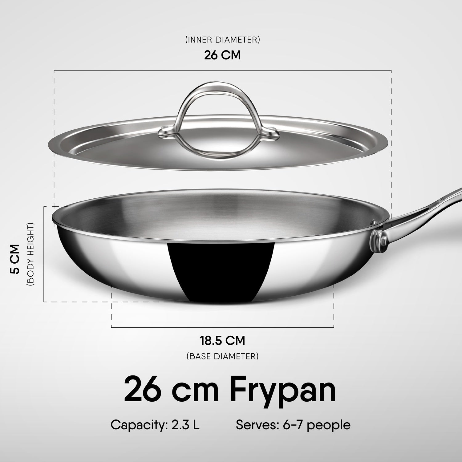 Engrave - Steel Frypan - Triply Artisan Series