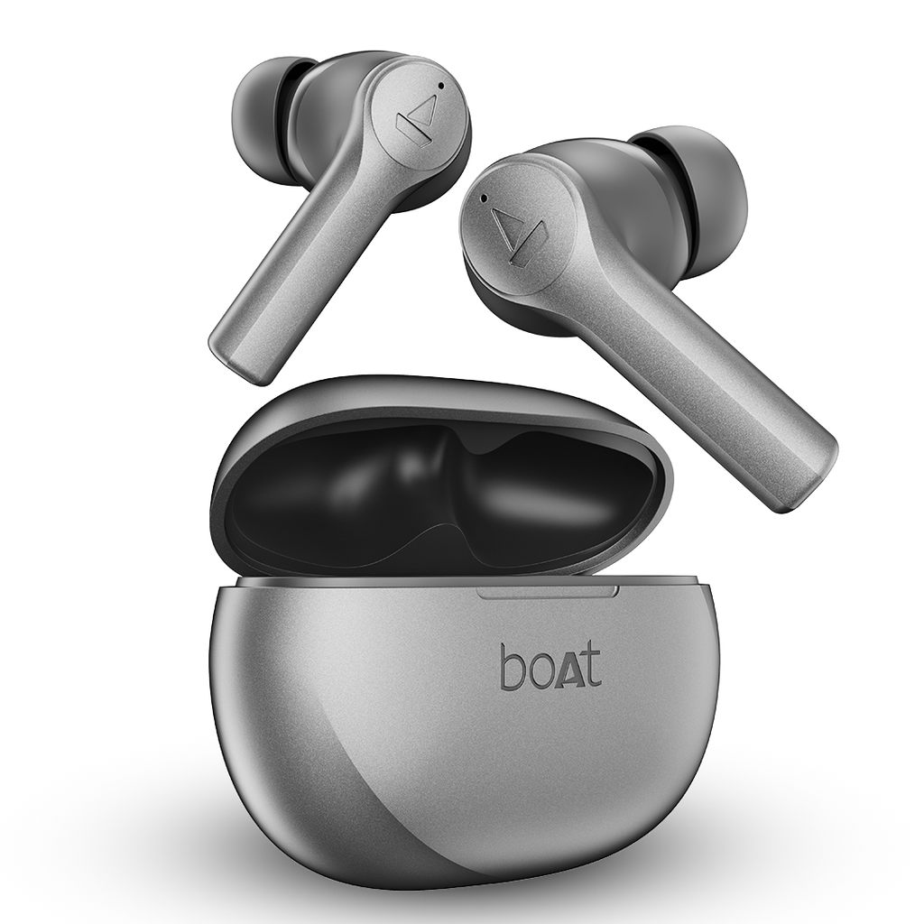 boAt Airdopes Supreme | Wireless Earbuds with 50 Hours Playback, AI ENx™ with Wind Noise Reduction, Cinematic Spatial Audio