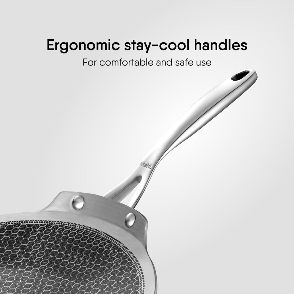 Engrave - Artisan Hybrid Roti Tawa with Cast Handles