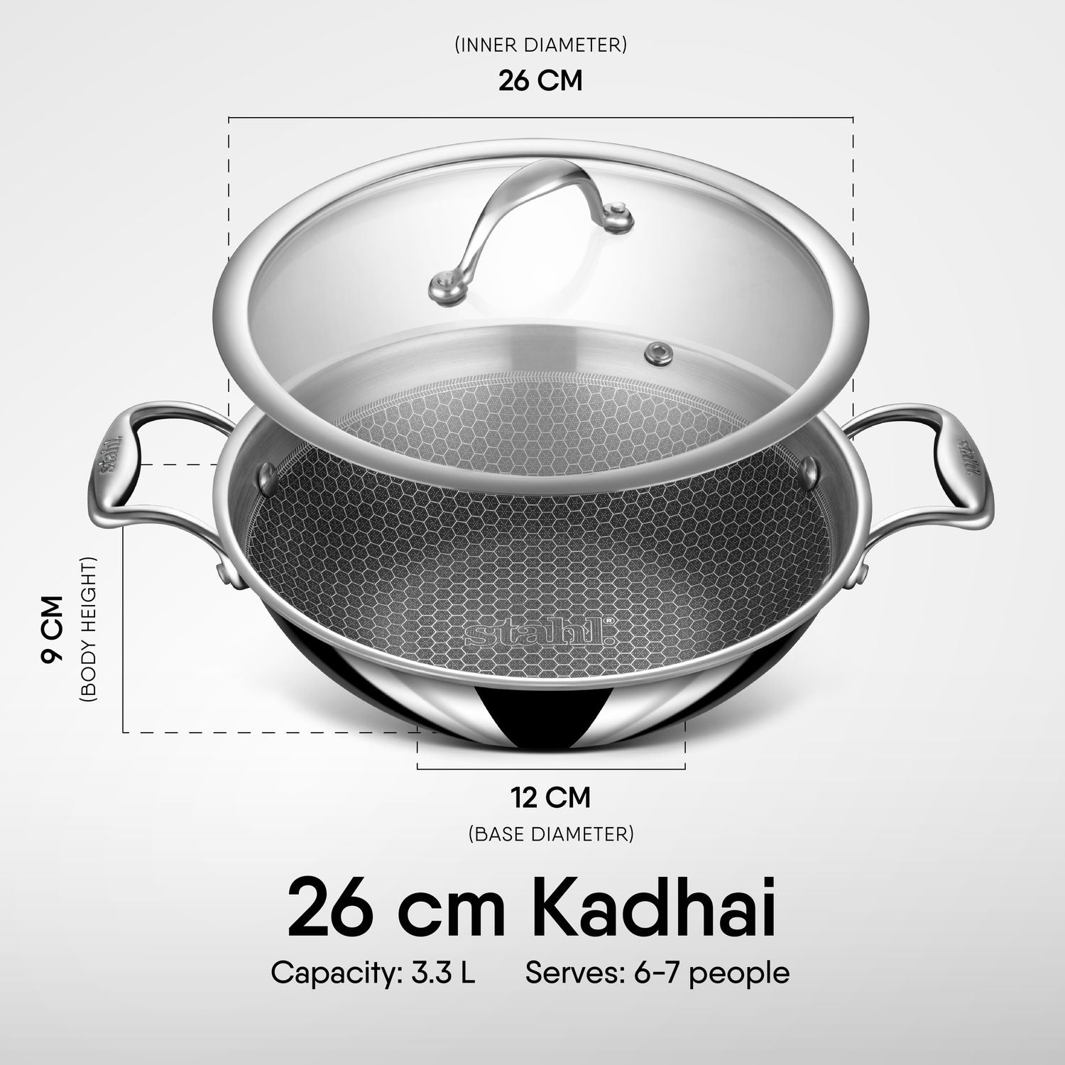 Engrave - Kadhai - Triply Artisan Hybrid Series