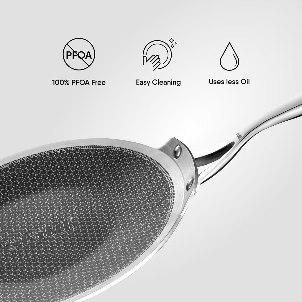 Engrave - Artisan Hybrid Roti Tawa with Cast Handles