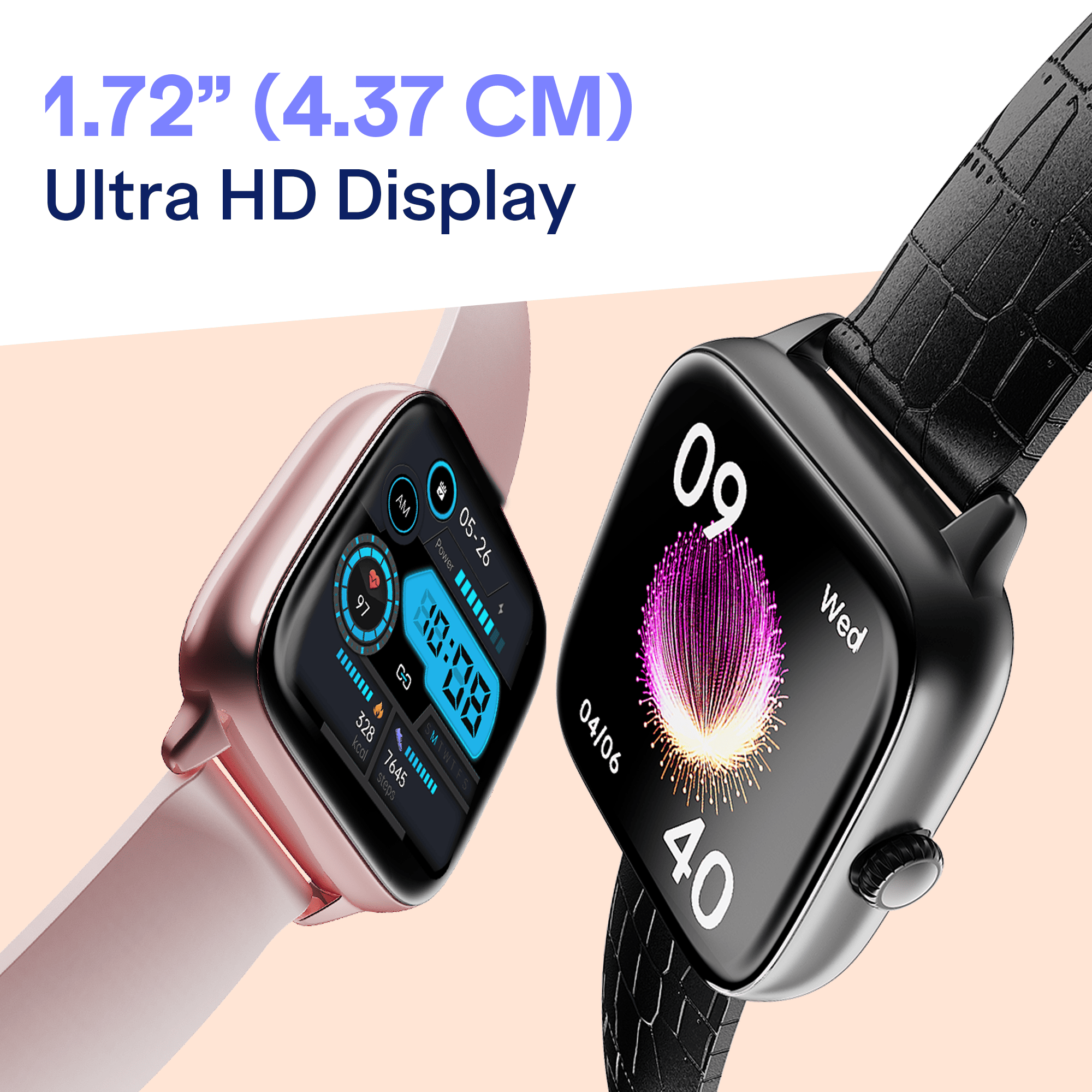 boAt Storm Verge | Smartwatch with 1.72" Ultra HD Display, Premium Metal Build & Advanced Bluetooth Calling