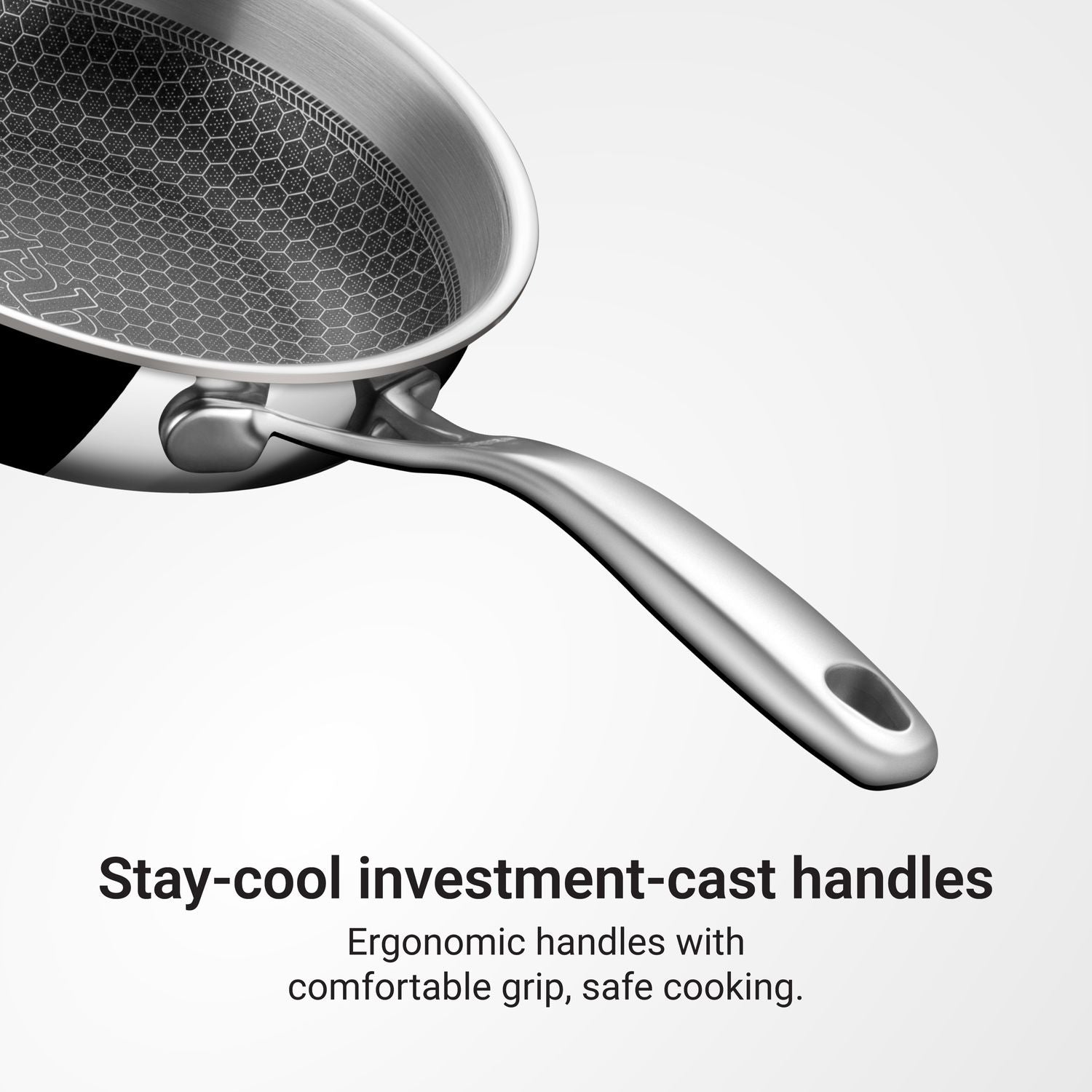 Artisan Hybrid Frypan with Rivetless handle