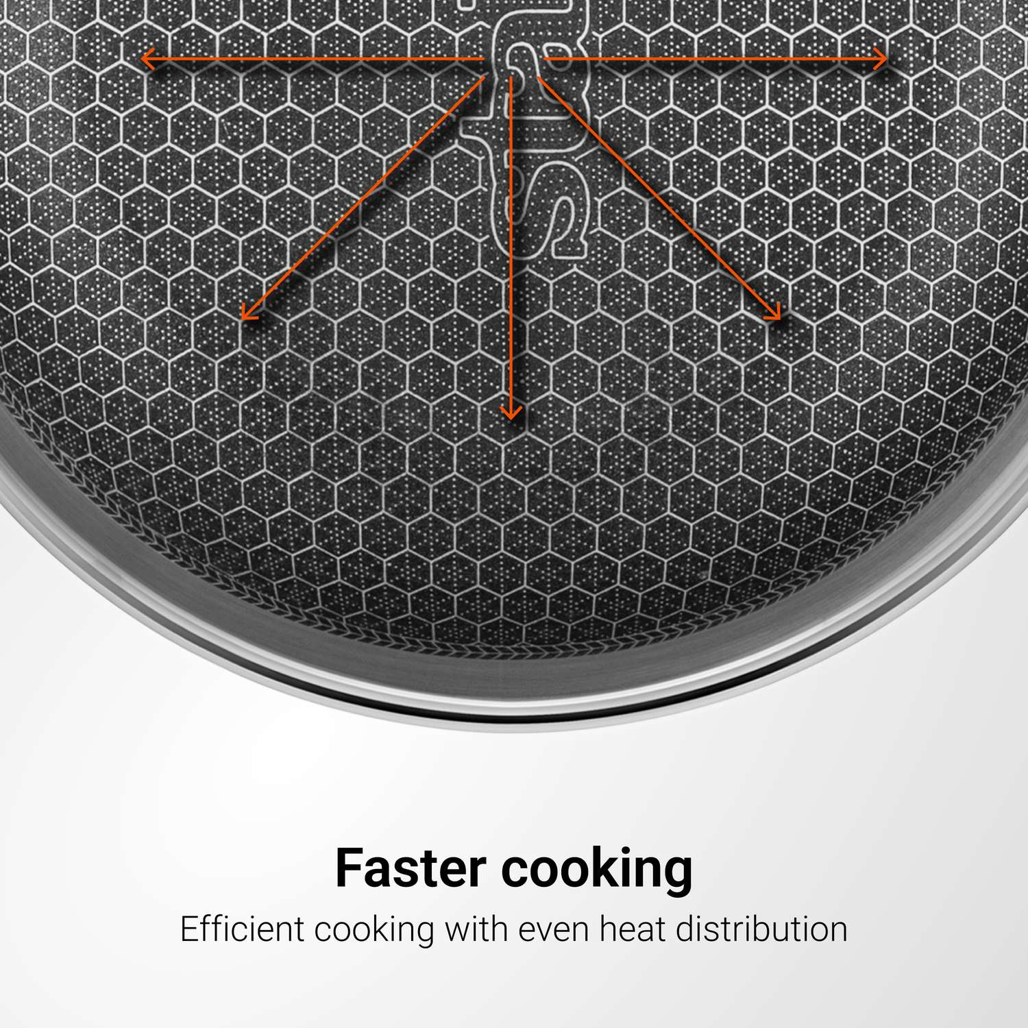Artisan Hybrid Frypan with Rivetless handle