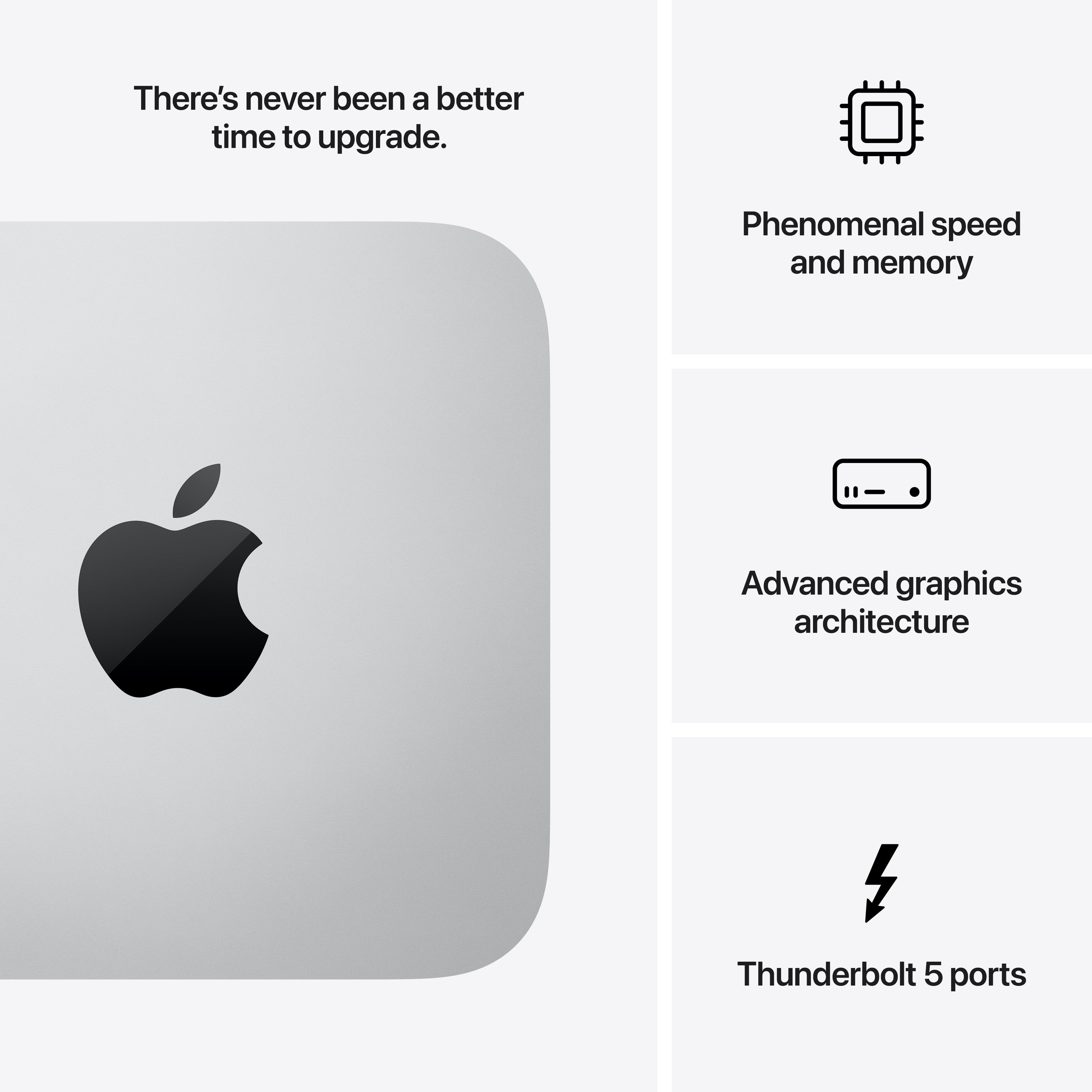 Mac Studio: Apple M3 Ultra with 28-core CPU and 60-core GPU, 1TB SSD