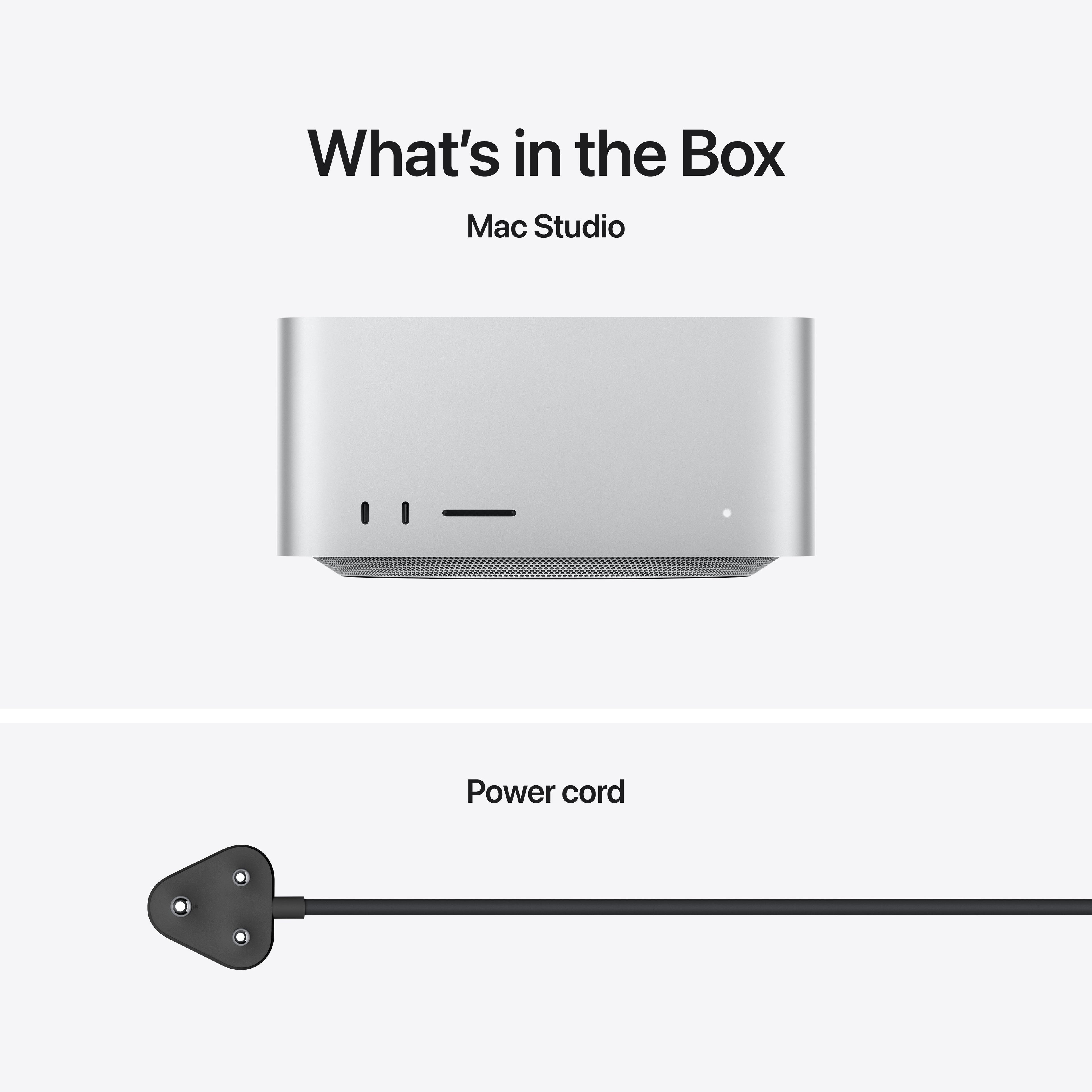 Mac Studio: Apple M3 Ultra with 28-core CPU and 60-core GPU, 1TB SSD