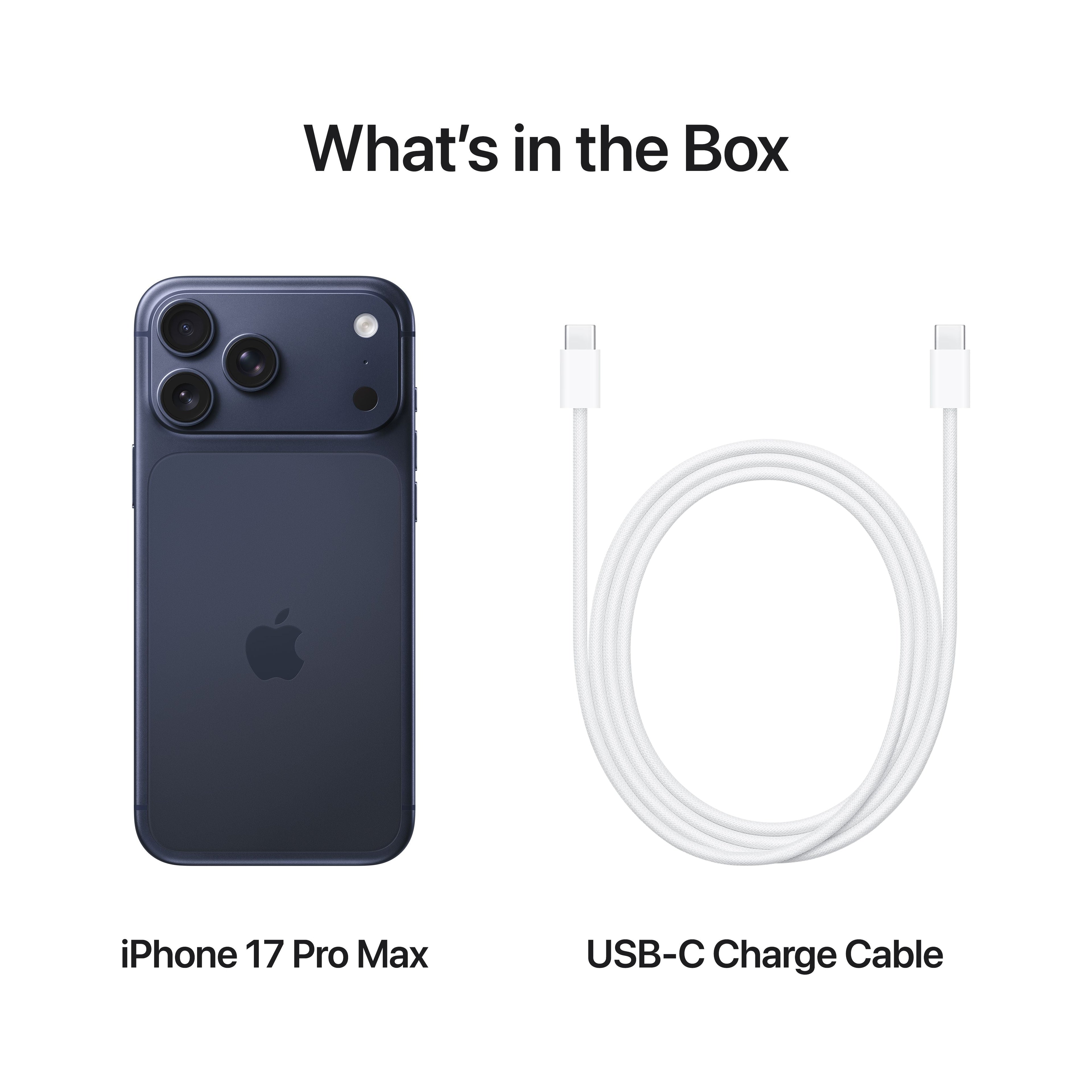 iPhone 17 Pro Max 512GB Deep Blue