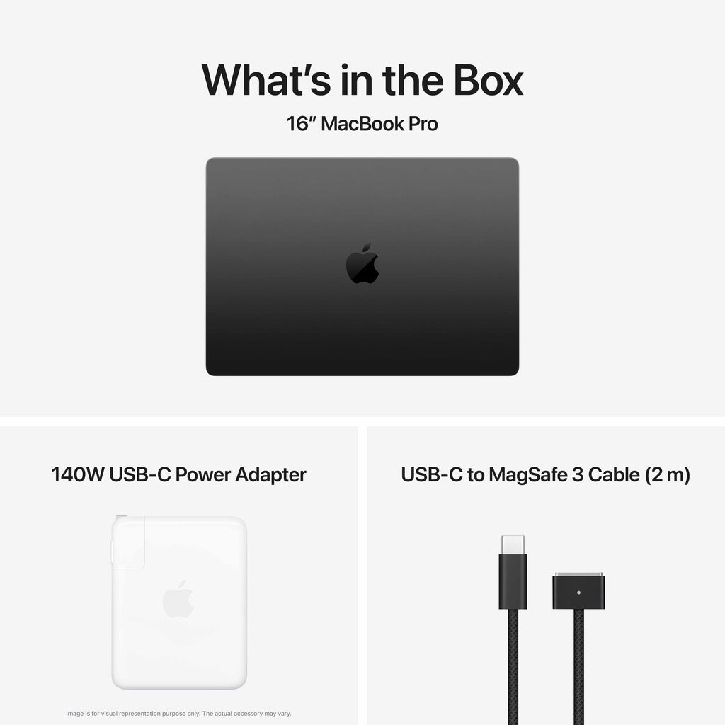 16-inch MacBook Pro: Apple M5 Max chip with 18-core CPU and 40-core GPU, 2TB SSD - Space Black