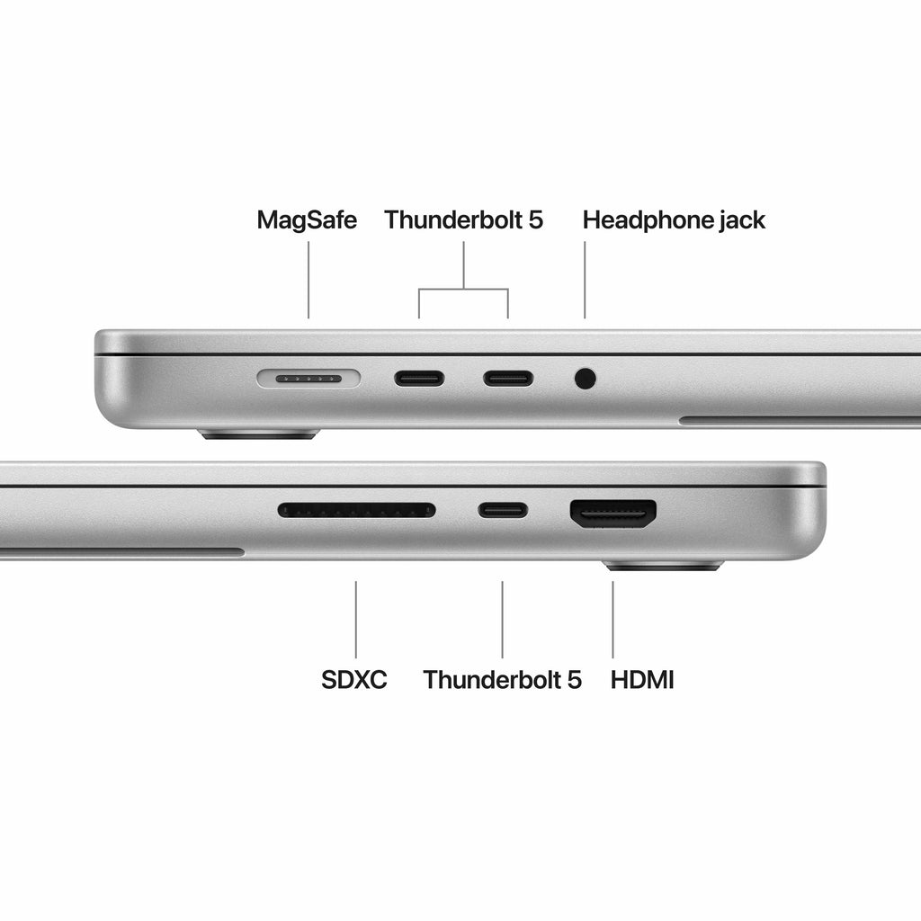 16-inch MacBook Pro: Apple M5 Pro chip with 18-core CPU and 20-core GPU, 1TB SSD - Silver