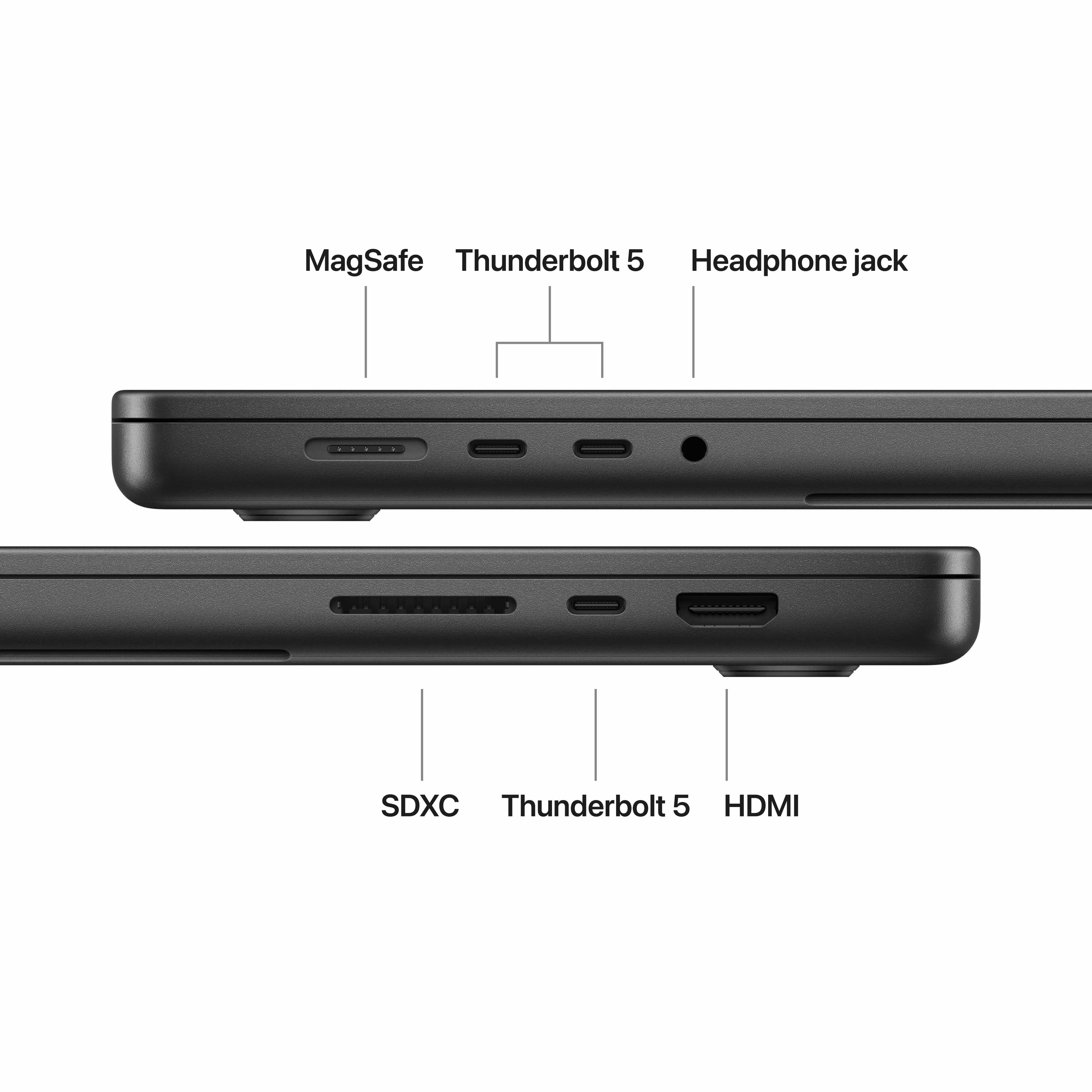16-inch MacBook Pro: Apple M5 Pro chip with 18-core CPU and 20-core GPU, 1TB SSD - Space Black