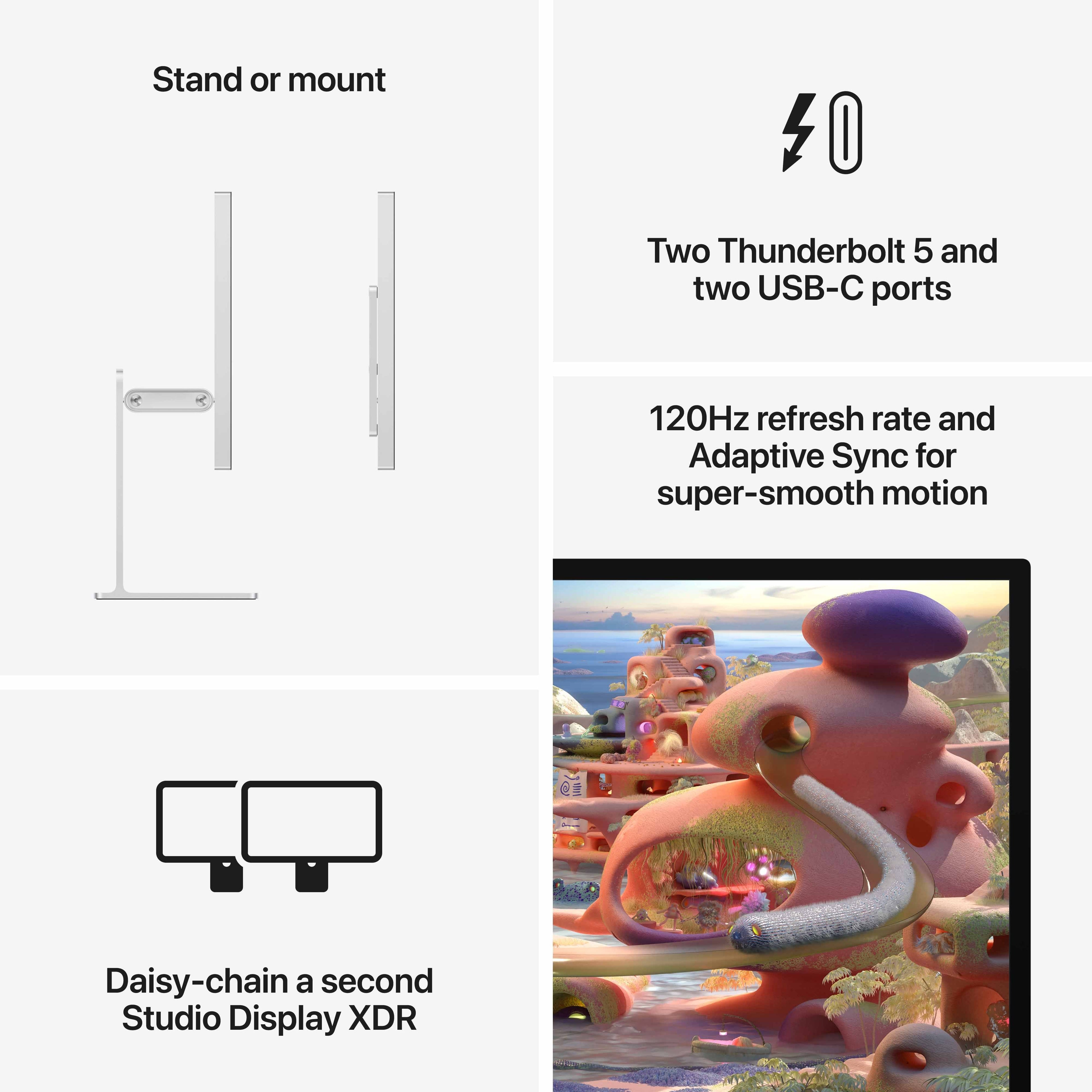 Studio Display XDR - Nano-texture glass - VESA mount adapter
