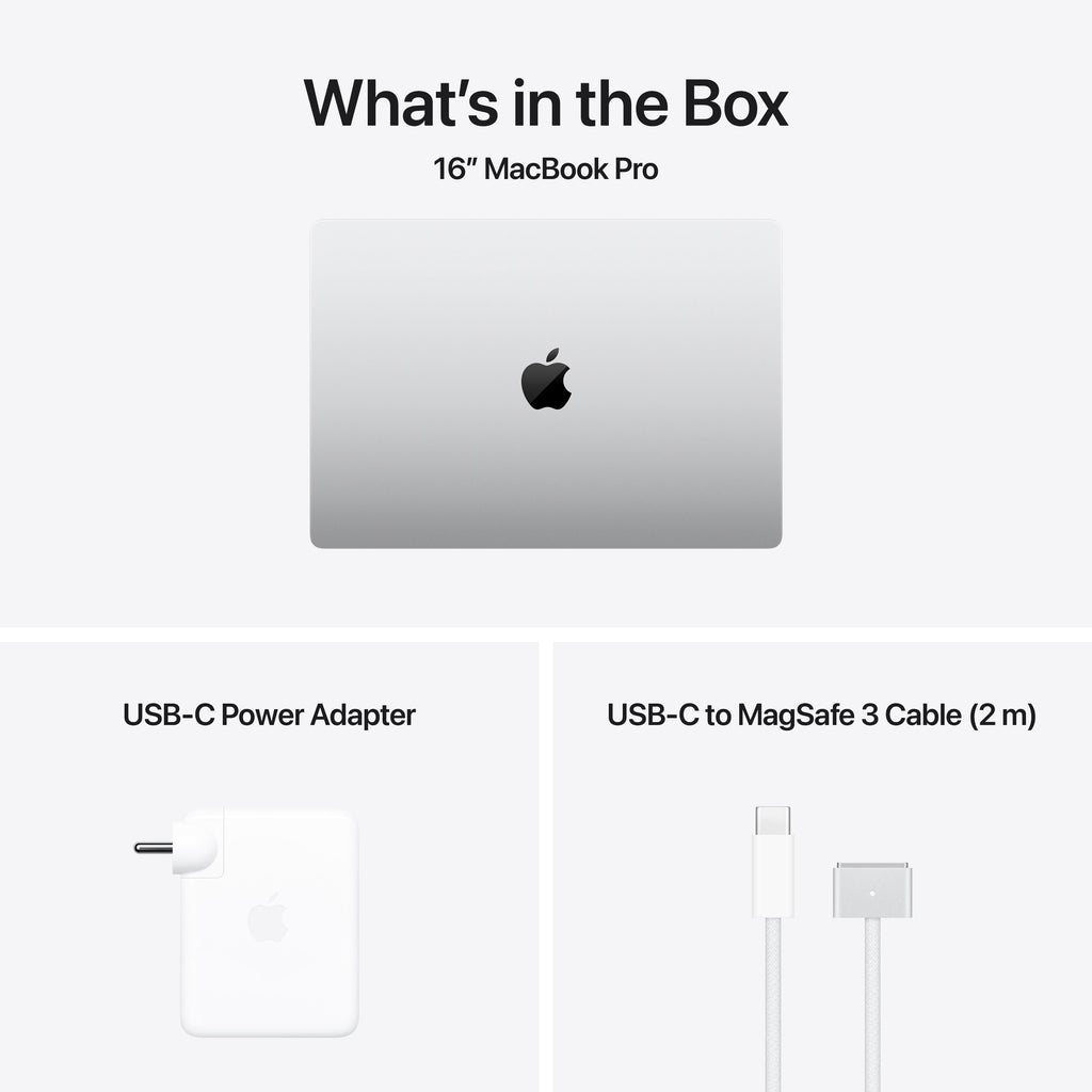 16-inch MacBook Pro: Apple M4 Max chip with 16‑core CPU and 40‑core GPU, 1TB SSD - Silver