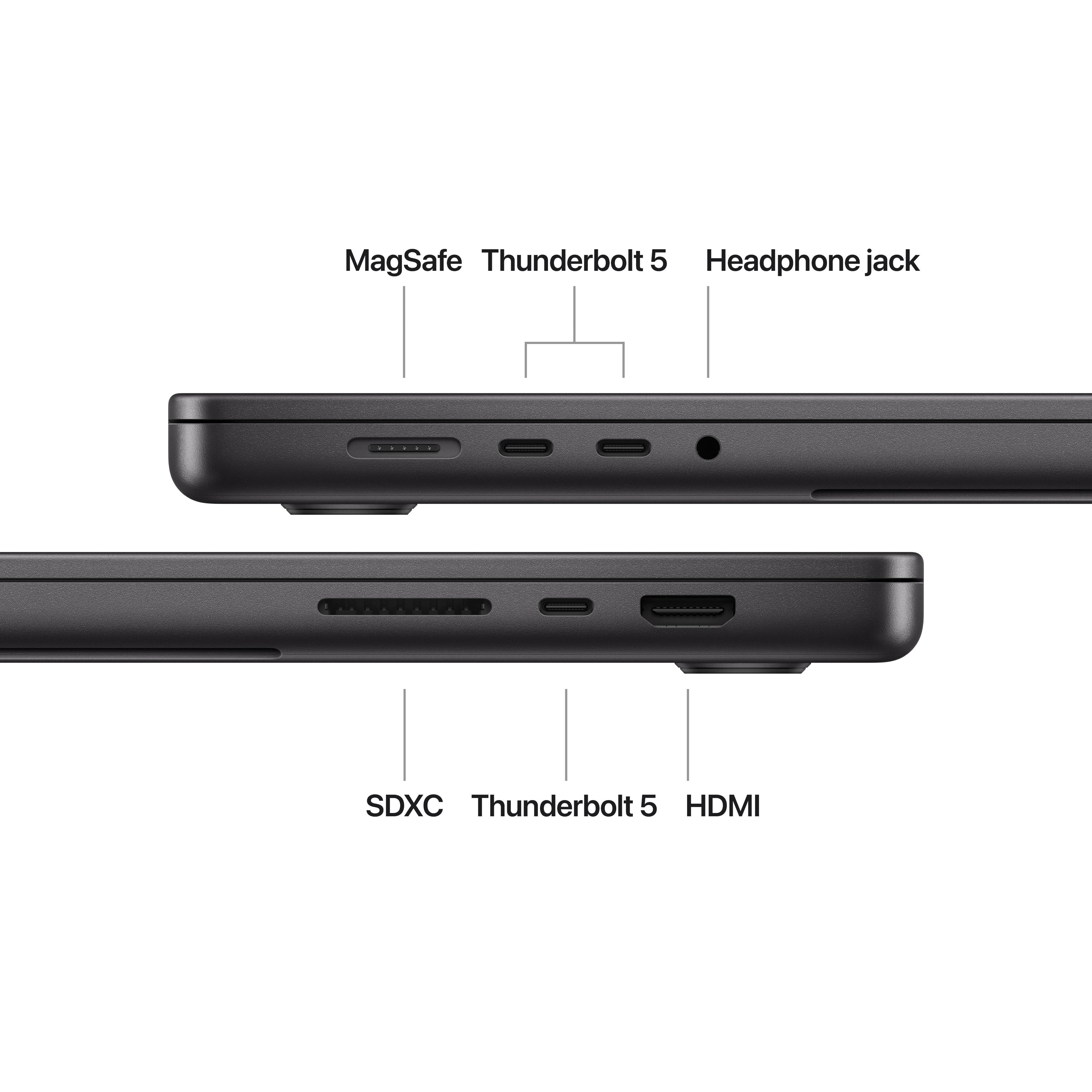 16-inch MacBook Pro: Apple M4 Max chip with 16‑core CPU and 40‑core GPU, 1TB SSD - Space Black