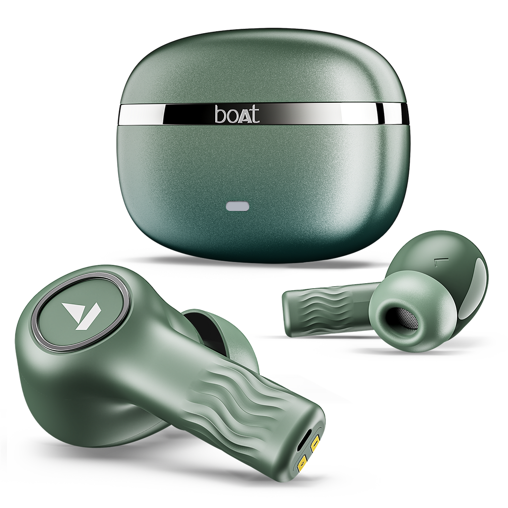 boAt Nirvana Ion ANC | Wireless Earbuds with Active Noise Cancellation, ENx™ Technology, 120 Hours Playback, BEAST™ Mode