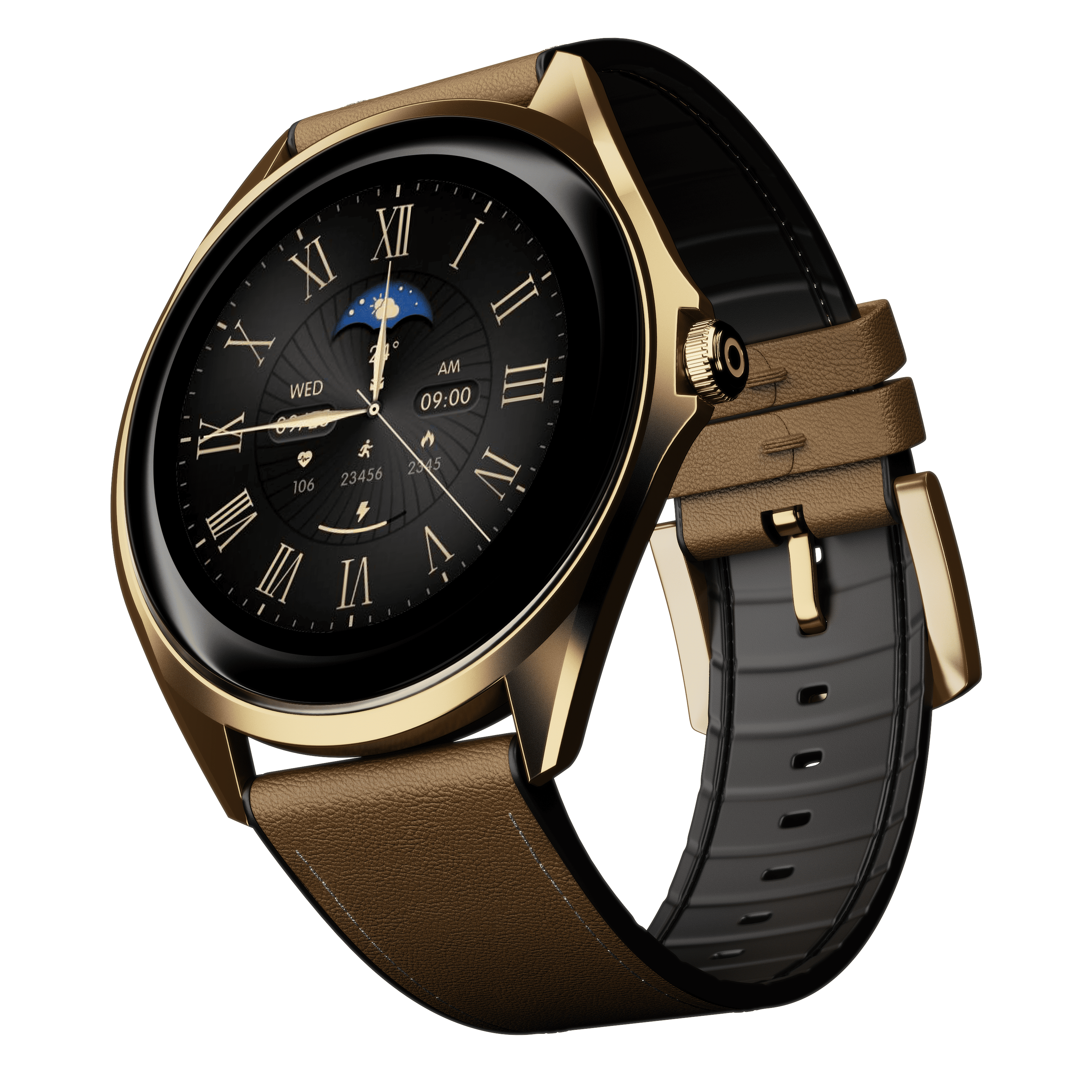 boAt Ultima Aeris | 1.43" AMOLED Smartwatch with 1000 Nits Brightness and Metal Design