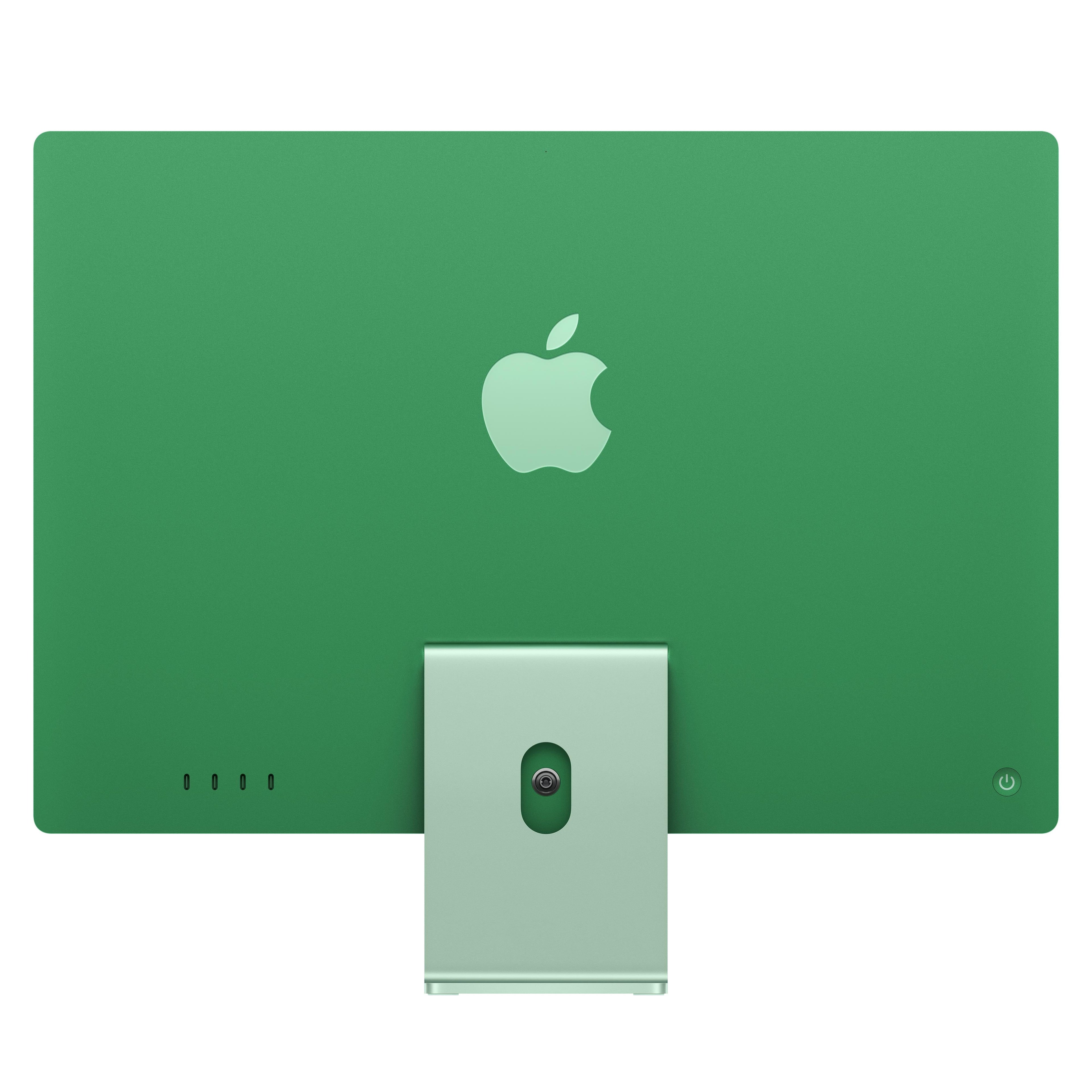 24-inch iMac with Retina 4.5K display: Apple M4 chip with 10-core CPU and 10-core GPU, 512GB SSD - Green