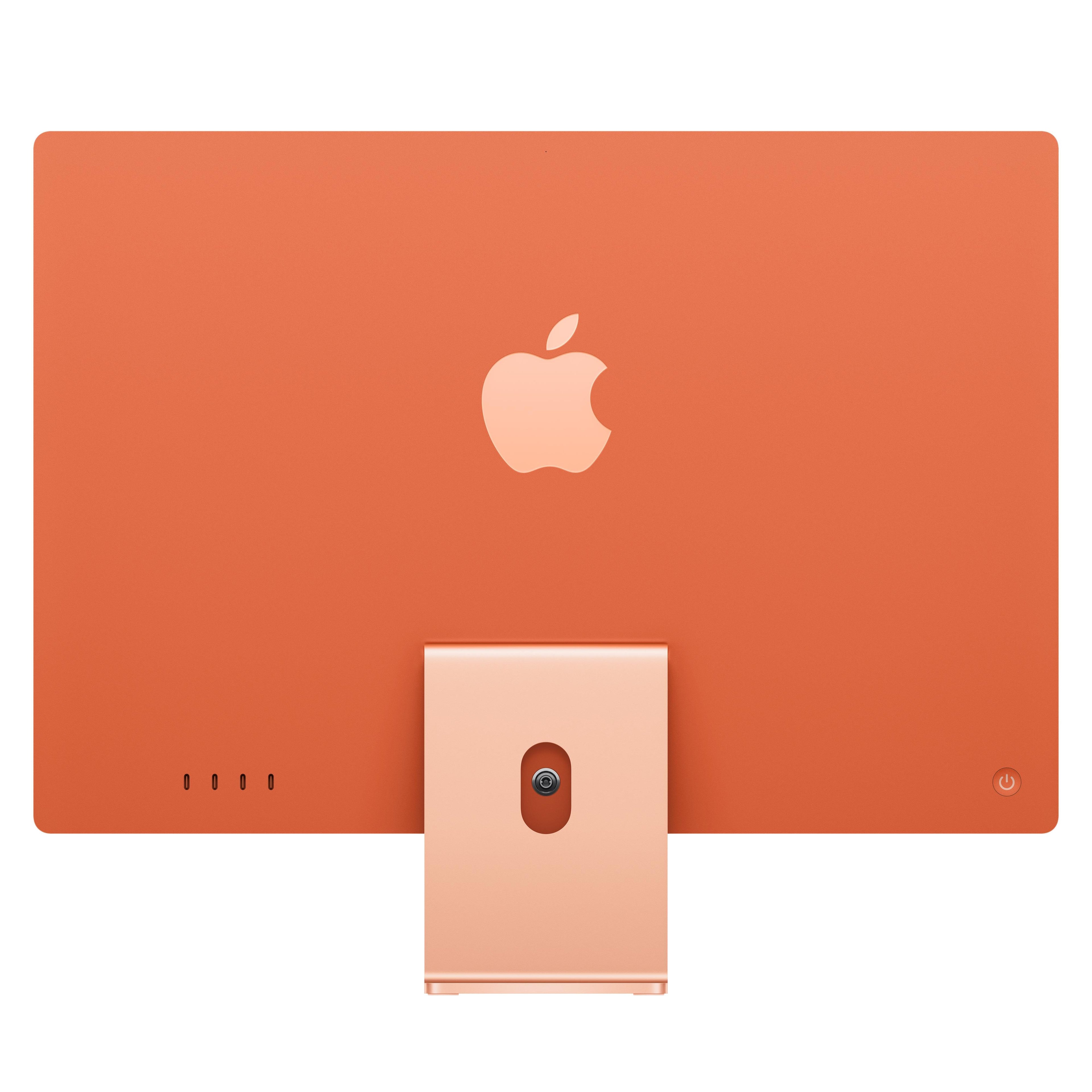 24-inch iMac with Retina 4.5K display: Apple M4 chip with 10-core CPU and 10-core GPU, 512GB SSD - Orange