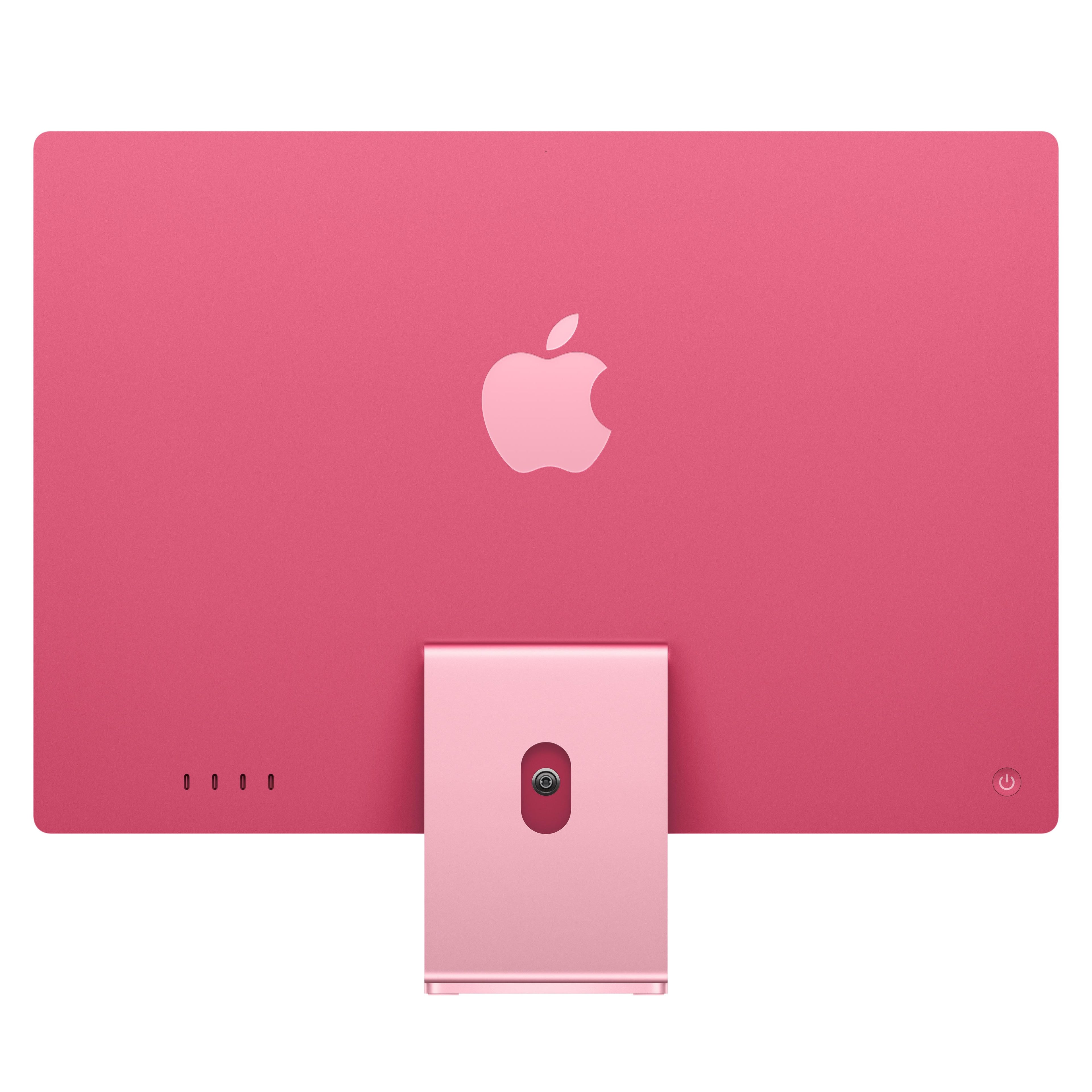 24-inch iMac with Retina 4.5K display: Apple M4 chip with 10-core CPU and 10-core GPU, 512GB SSD - Pink