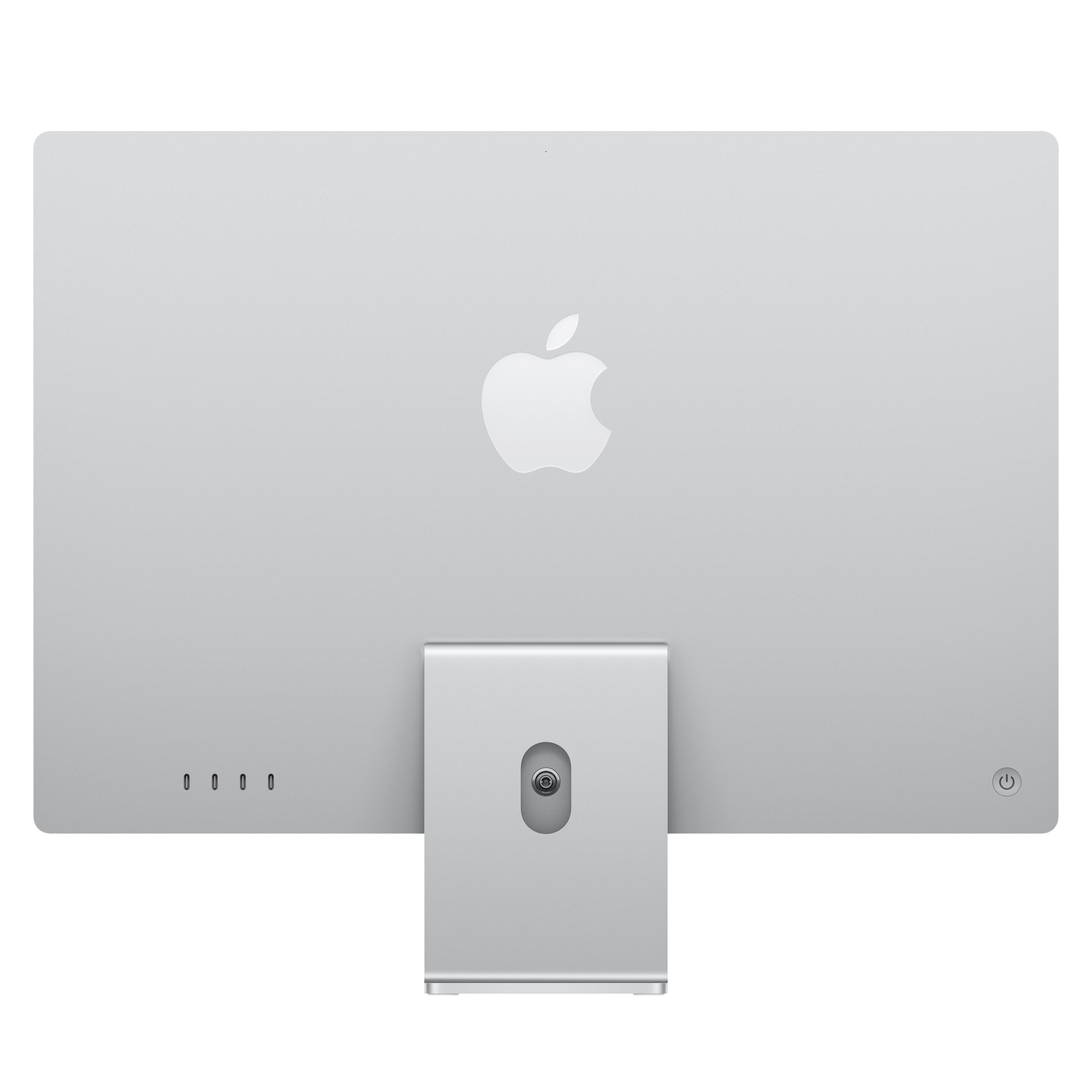 24-inch iMac with Retina 4.5K display: Apple M4 chip with 10-core CPU and 10-core GPU, 512GB SSD - Silver