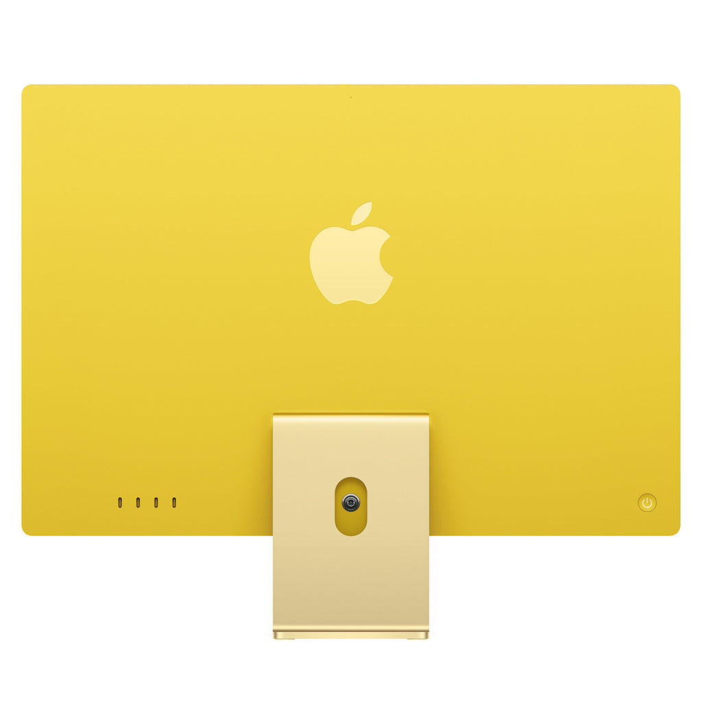 24-inch iMac with Retina 4.5K display: Apple M4 chip with 10-core CPU and 10-core GPU, 512GB SSD - Yellow