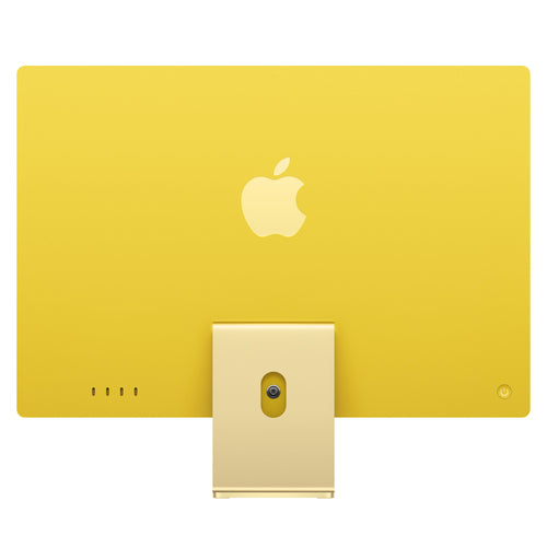 24-inch iMac with Retina 4.5K display: Apple M4 chip with 10-core CPU and 10-core GPU, 512GB SSD - Yellow